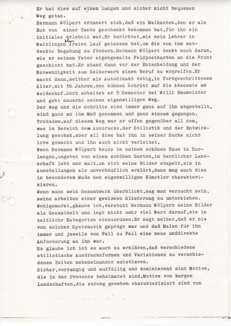 Woelpert Hermann Waiblingen Hans Martin Maier Ausstellung Juli 1984 3